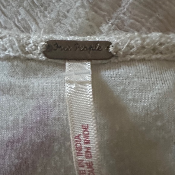 Free People Washed Ashore Mini Dress XS NWT Rare Sample Boho Coastal Festival - Picture 5 of 6